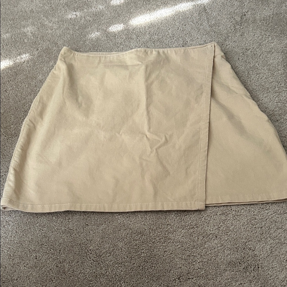 Hollister Tan Mini Skirt